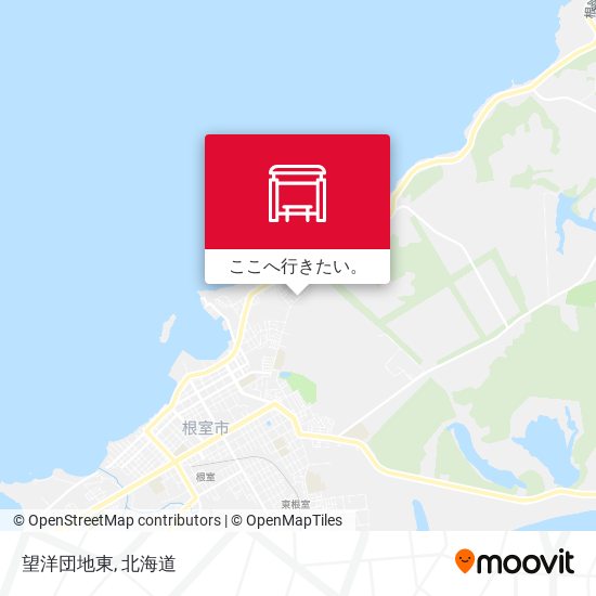 望洋団地東地図