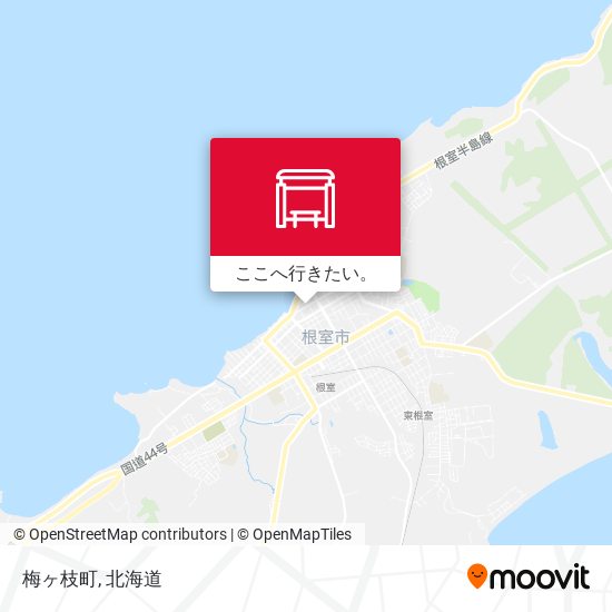 梅ヶ枝町地図