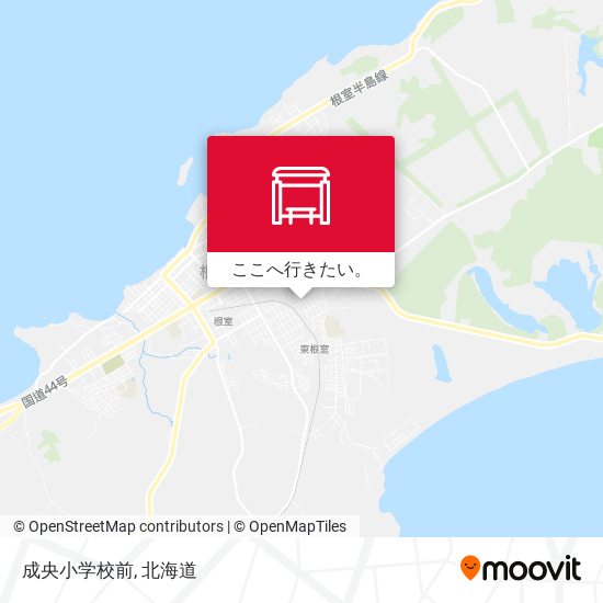 成央小学校前地図