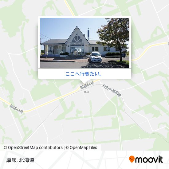 厚床地図