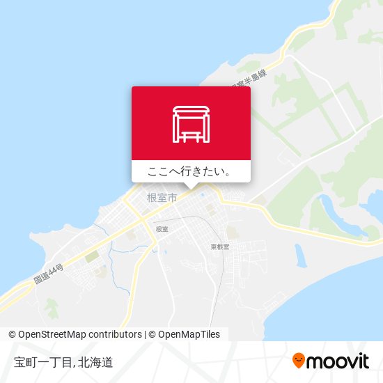 宝町一丁目地図