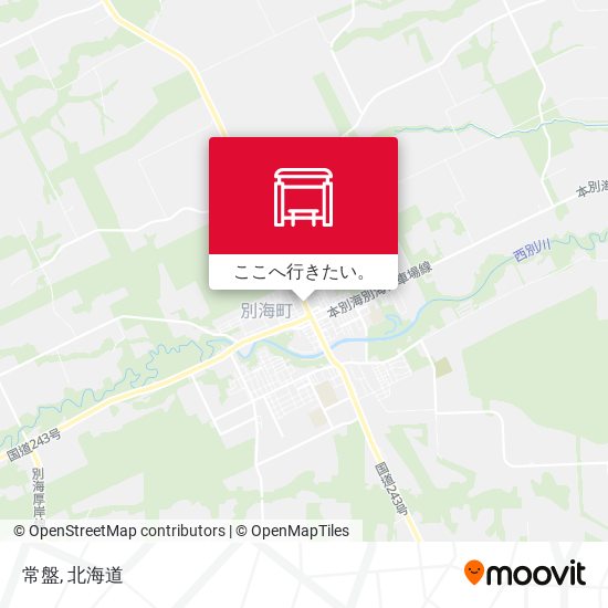 常盤地図
