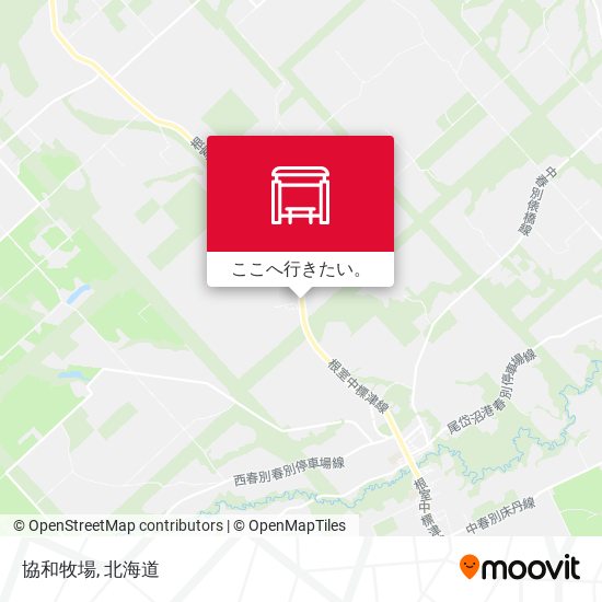 協和牧場地図