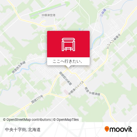 中央十字街地図