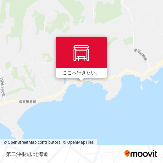 第二沖根辺地図