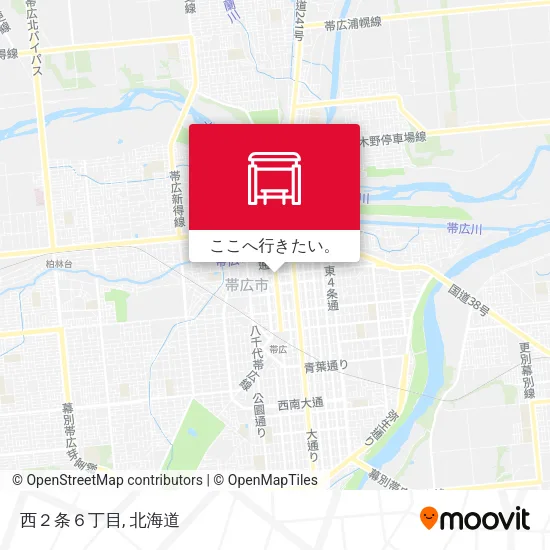 西２条６丁目地図