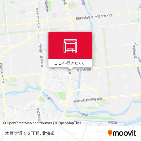 木野大通１２丁目地図