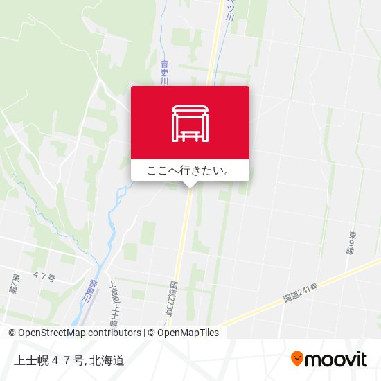 上士幌４７号地図