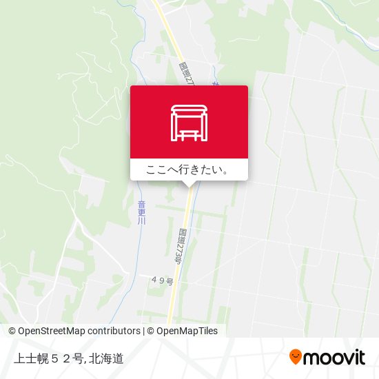 上士幌５２号地図