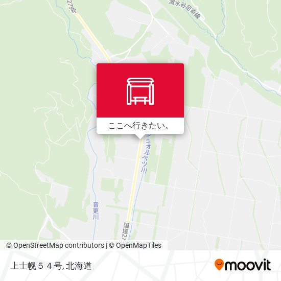 上士幌５４号地図