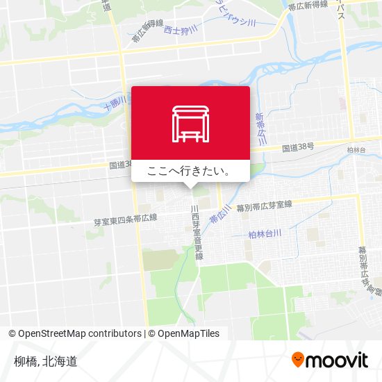 柳橋地図