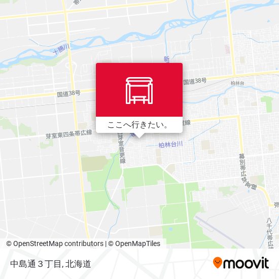 中島通３丁目地図