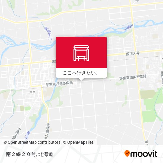 南２線２０号地図