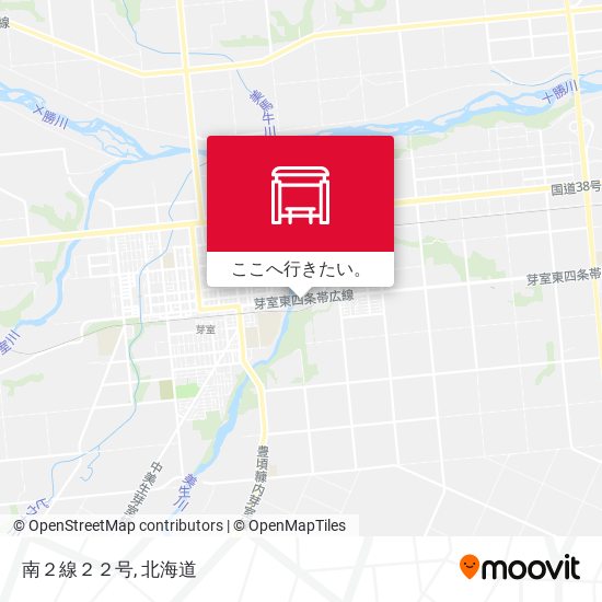 南２線２２号地図