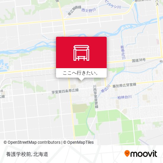 養護学校前地図