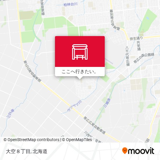 大空８丁目地図