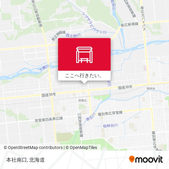 本社南口地図