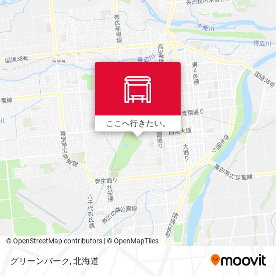 グリーンパーク地図