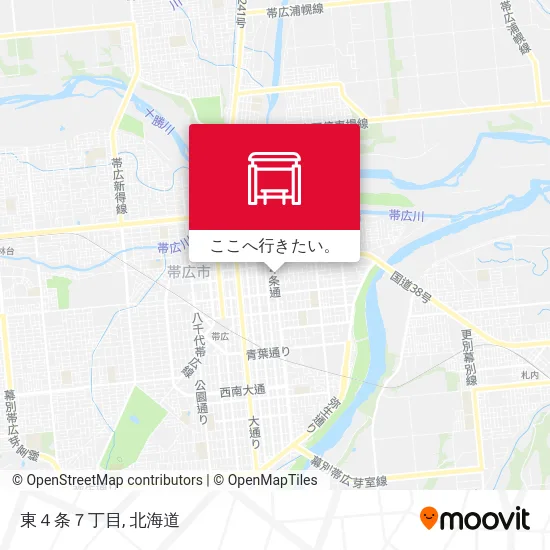 東４条７丁目地図