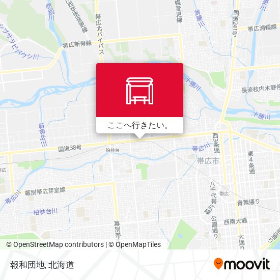 報和団地地図