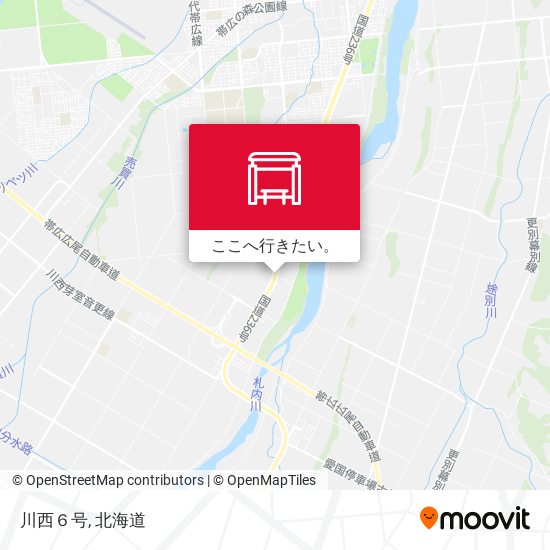 川西６号地図