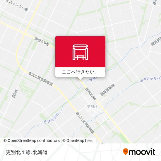 更別北１線地図