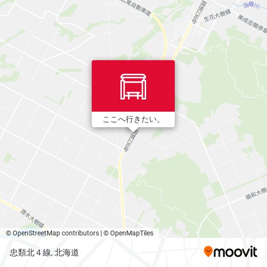 忠類北４線地図