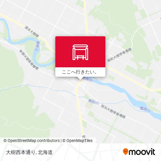 大樹西本通り地図