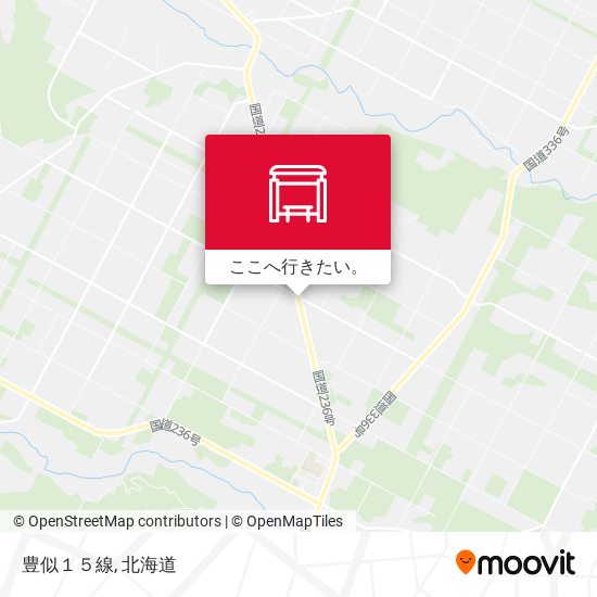 豊似１５線地図