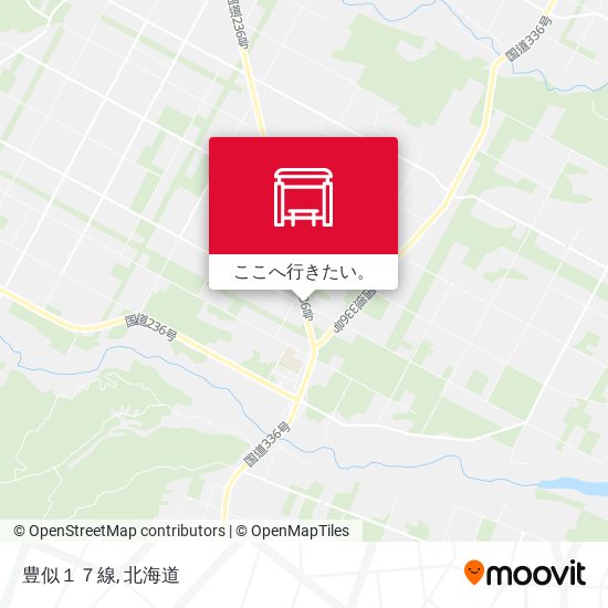 豊似１７線地図