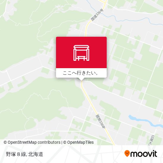 野塚８線地図