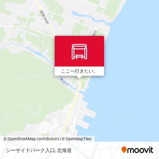 シーサイドパーク入口地図