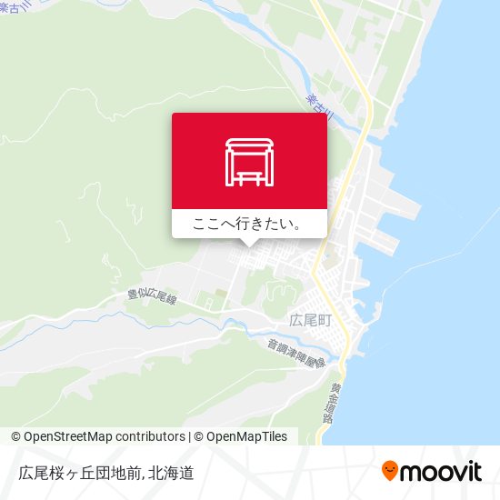広尾桜ヶ丘団地前地図