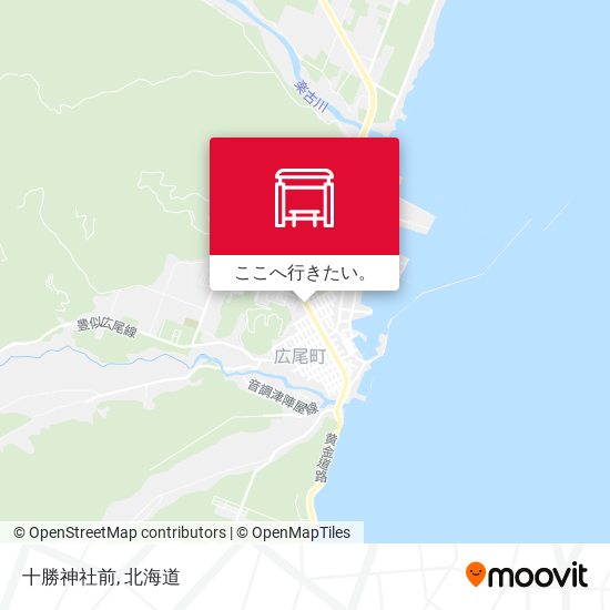 十勝神社前地図