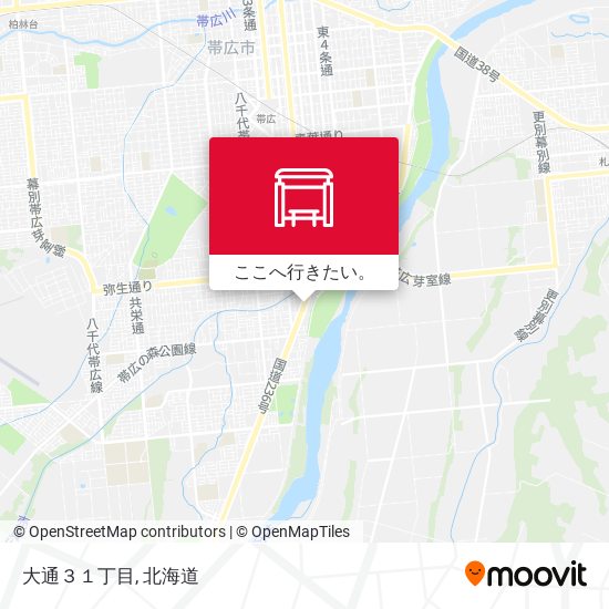 大通３１丁目地図