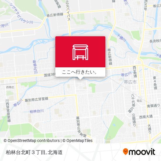 柏林台北町３丁目地図