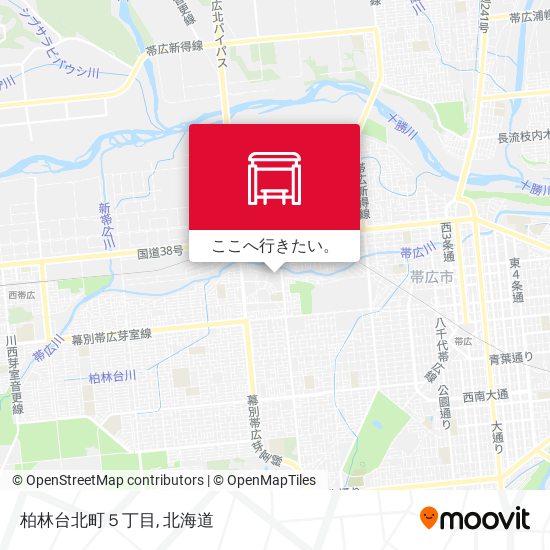 柏林台北町５丁目地図