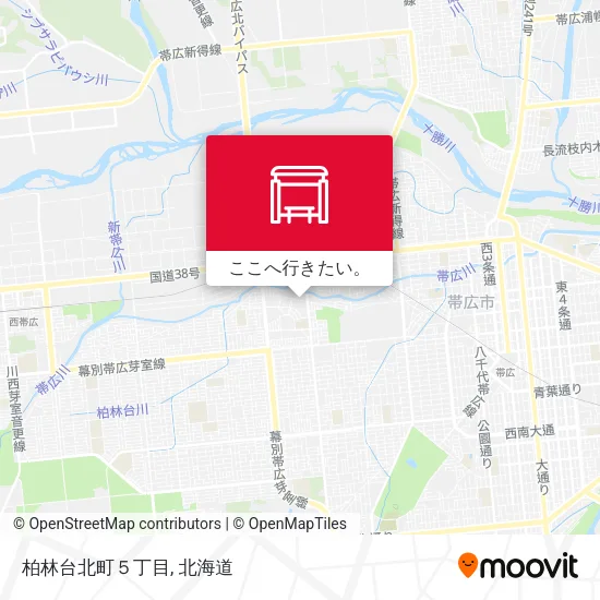柏林台北町５丁目地図