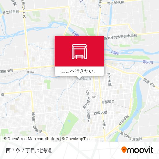 西７条７丁目地図