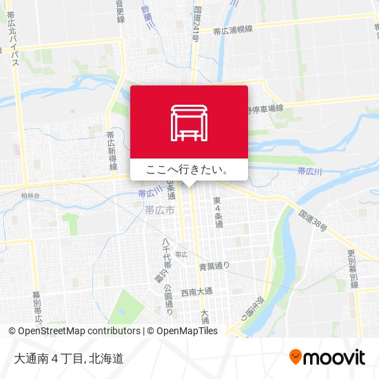 大通南４丁目地図