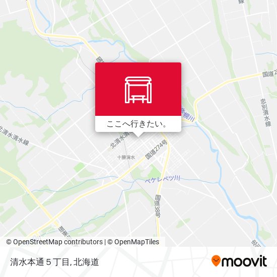 清水本通５丁目地図