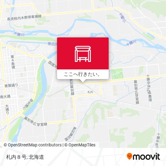 札内８号地図