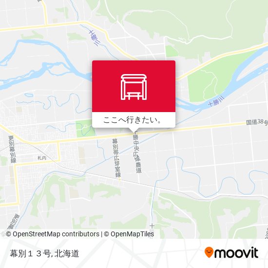 幕別１３号地図