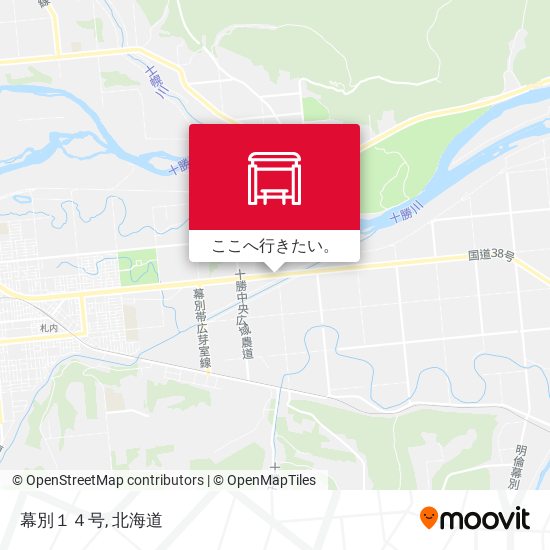 幕別１４号地図