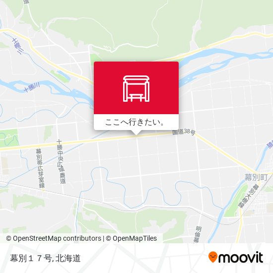 幕別１７号地図