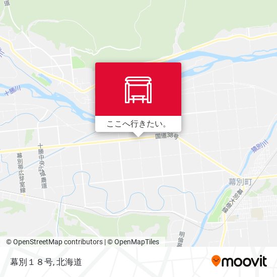 幕別１８号地図