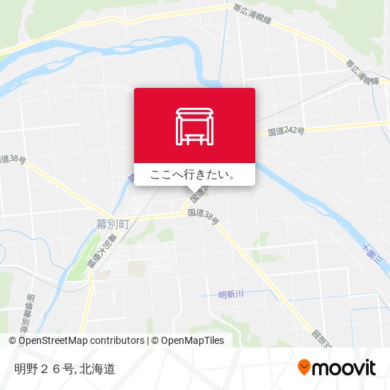 明野２６号地図