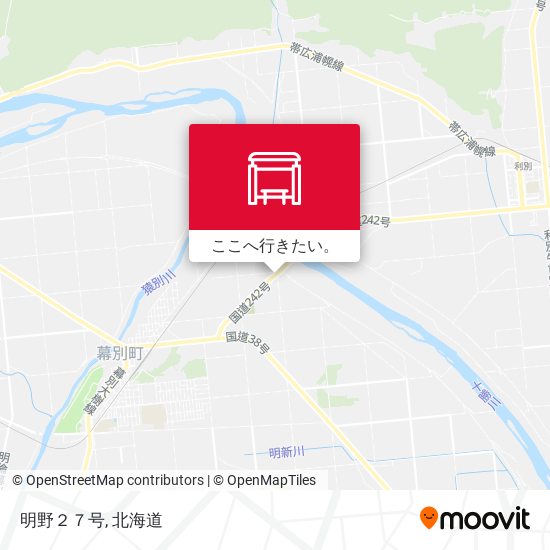 明野２７号地図