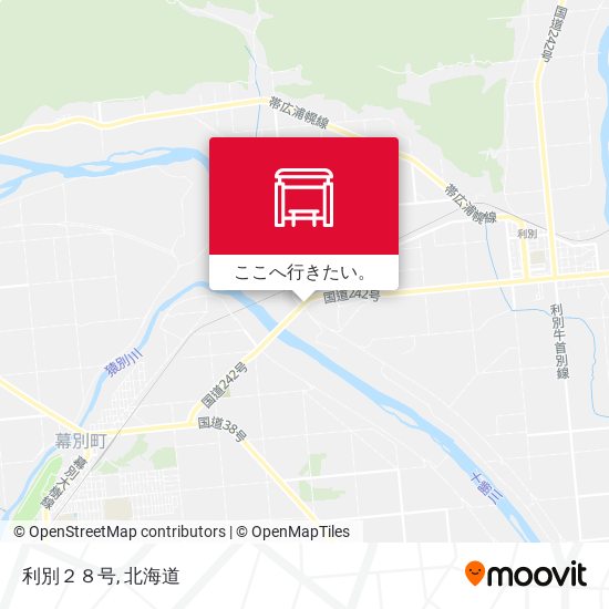 利別２８号地図