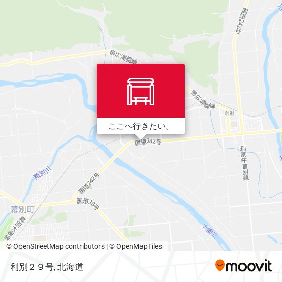 利別２９号地図